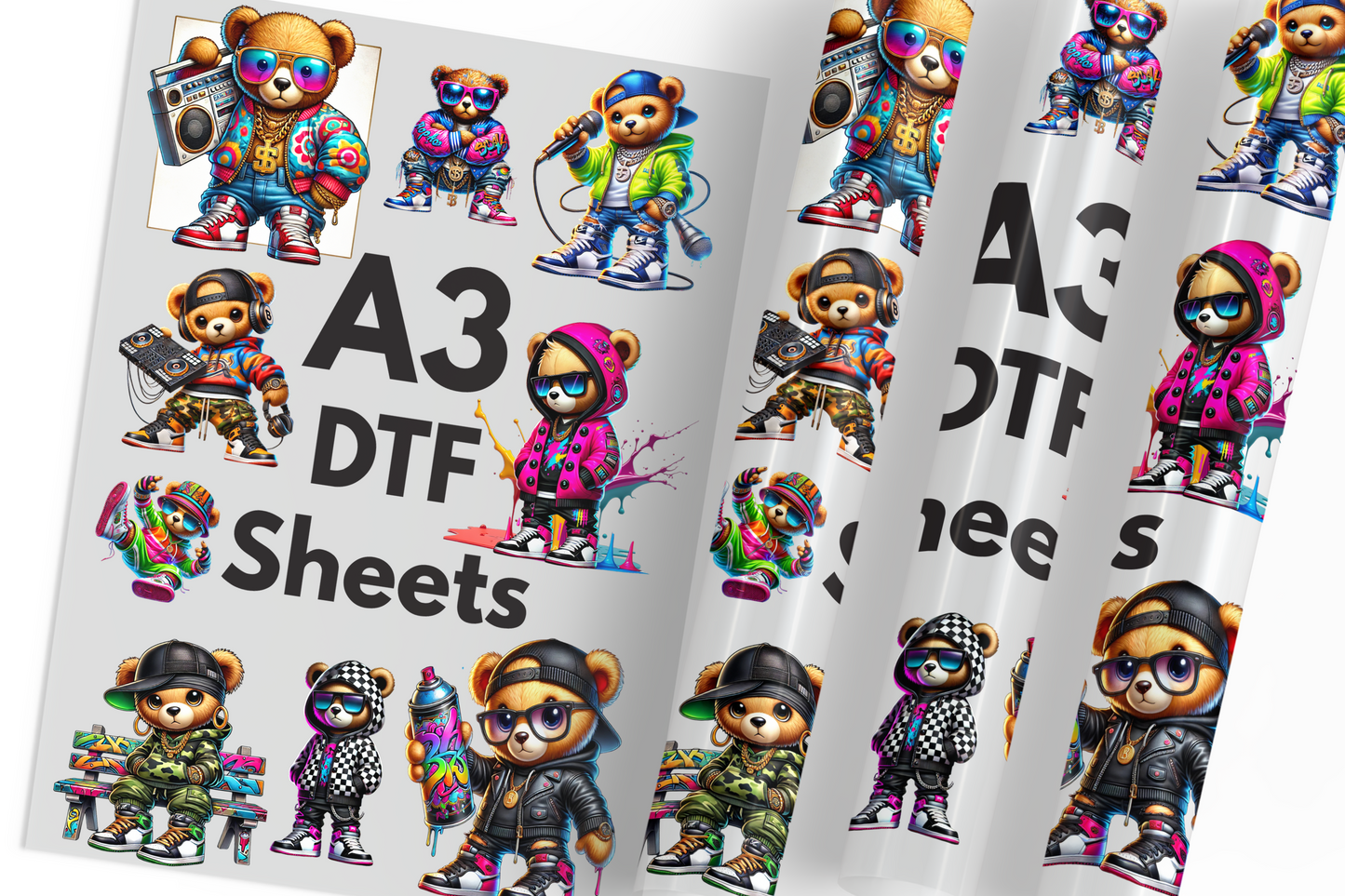 DTF Transfer Gang Sheet 42cm x 30cm