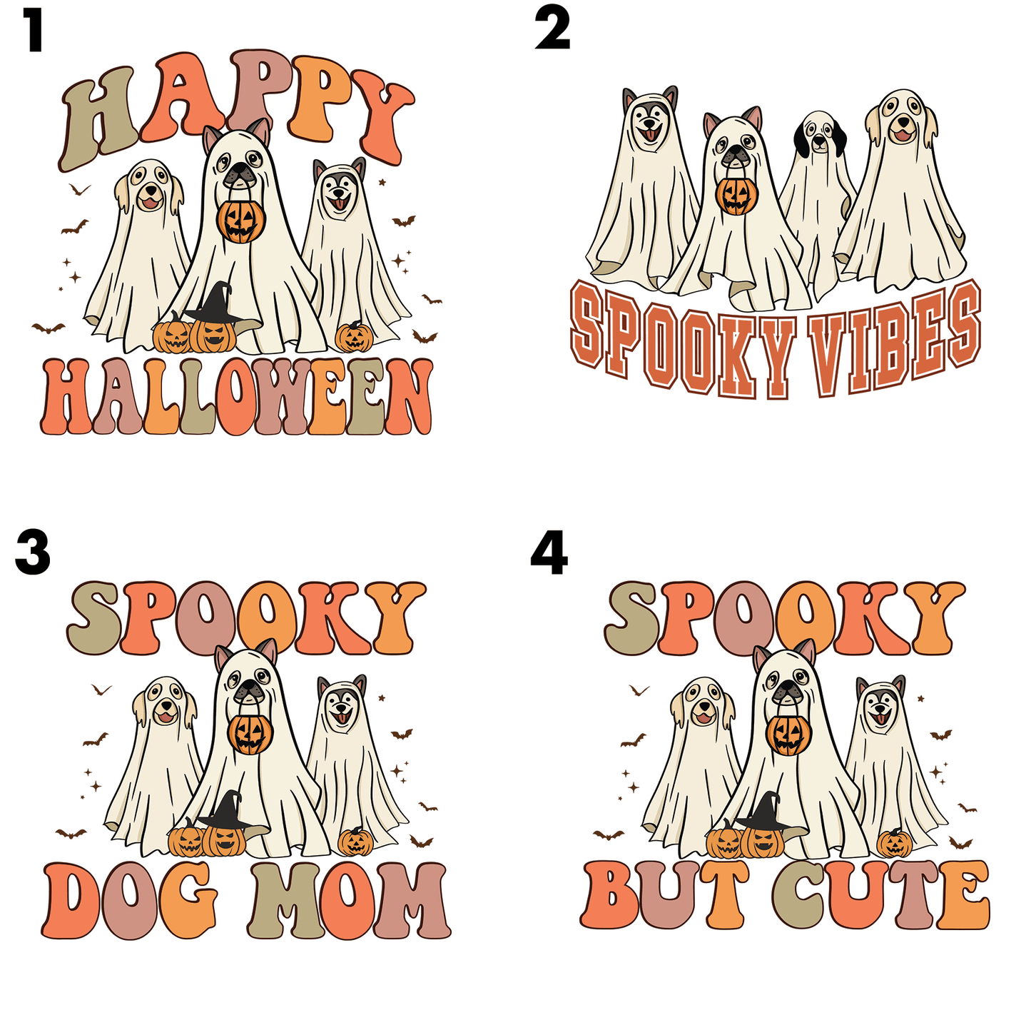 Halloween DTF Transfers