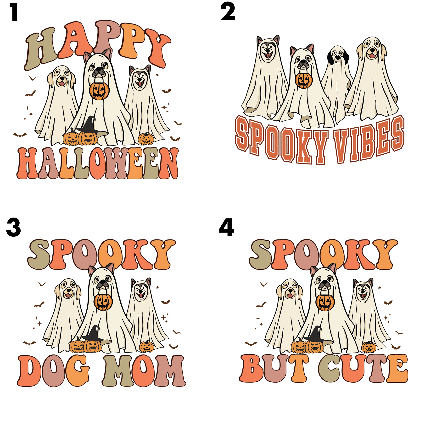 Halloween DTF Transfers