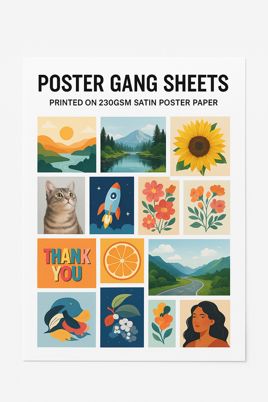 Poster Gang Sheet