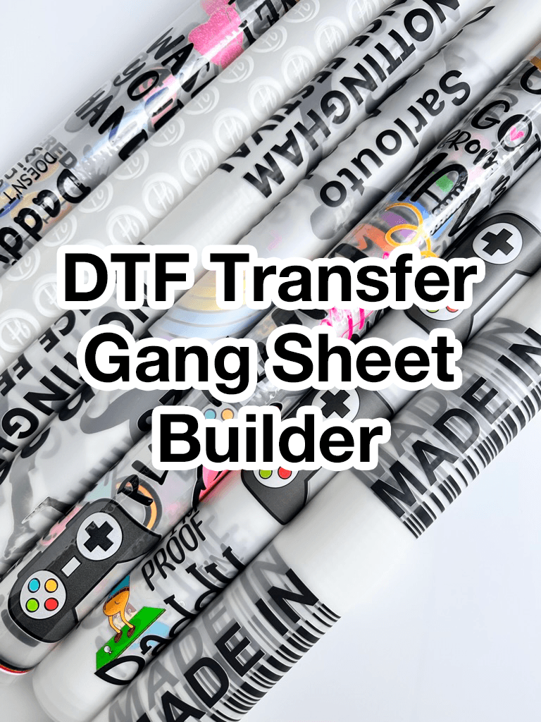 DTF Gang Sheet Builder 1 Meter Sheets DTF Printing UK
