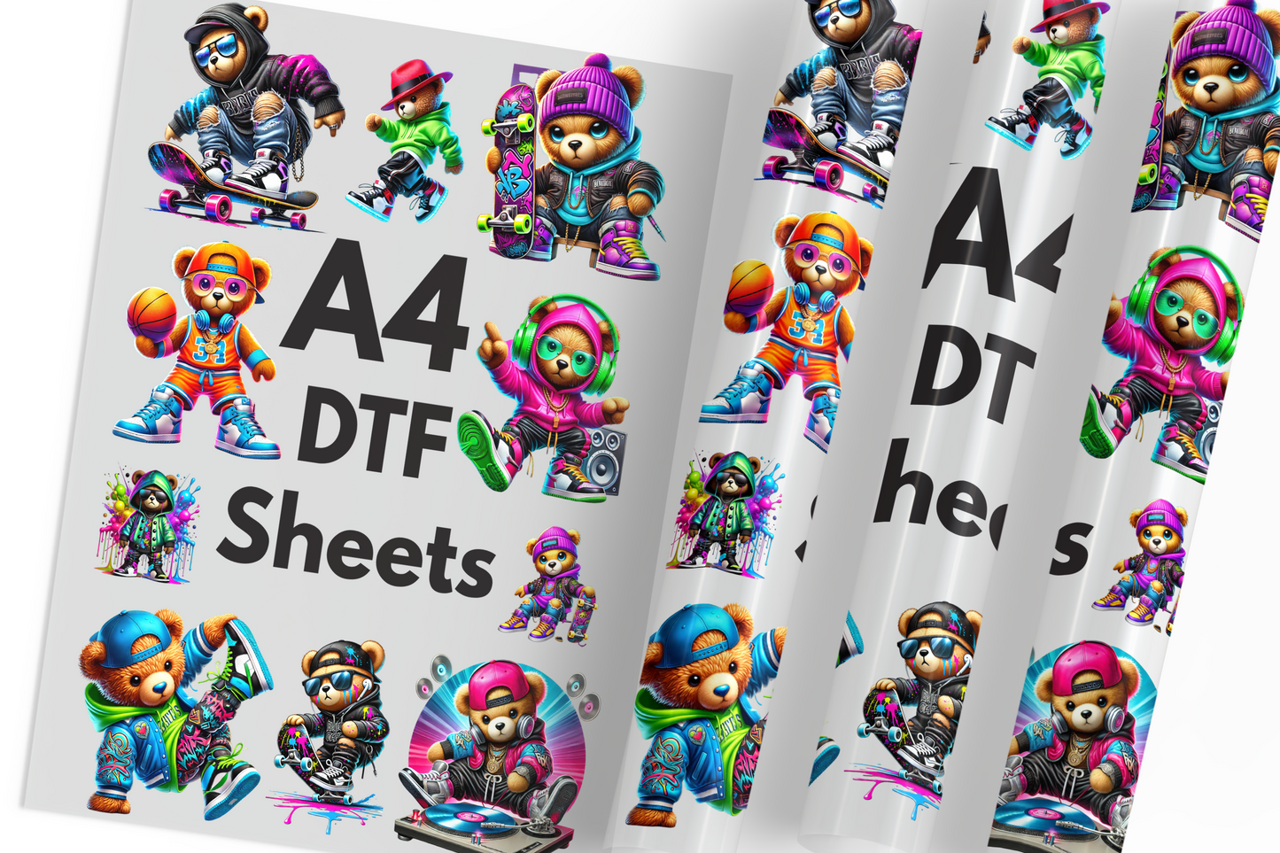DTF Transfer Gang Sheet 30cm x 21cm