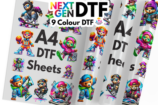 DTF Transfer Gang Sheet 30cm x 21cm