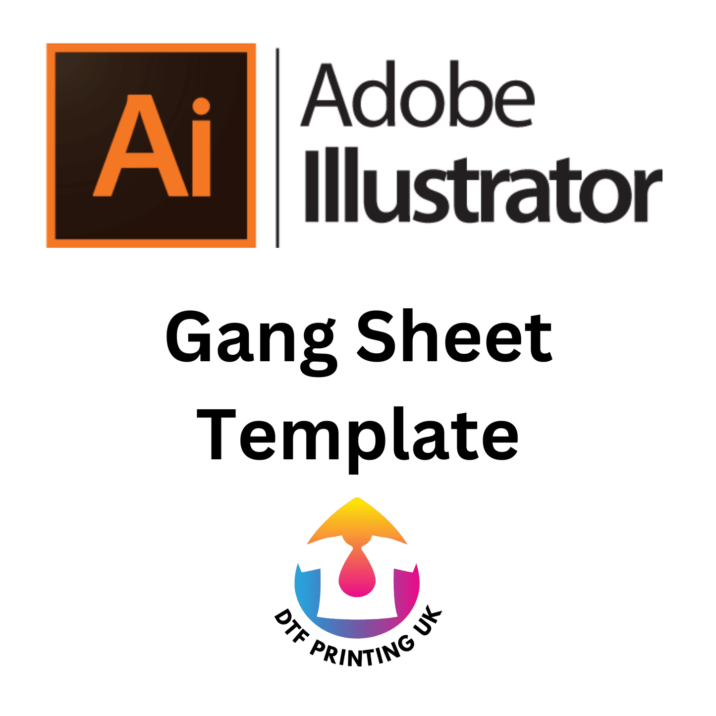 Illustrator Gang Sheet Template