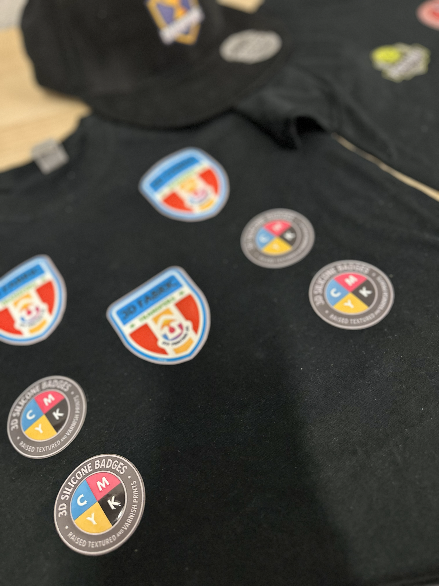 3D Fabric  Badges