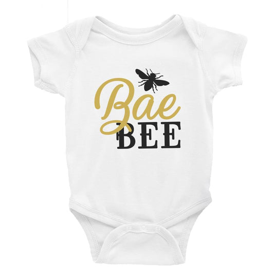 Bae Bee - DTF Printing UK - Baby Bodysuit DTF Printing UK Cheeky by Design Baby bodysuit funny cheeky trending breastfeeding Baby shower gift
