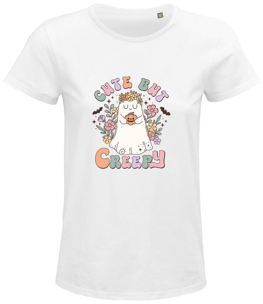 Cute but creepy Ladies T-shirt - DTF Printing UK United Kingdom England