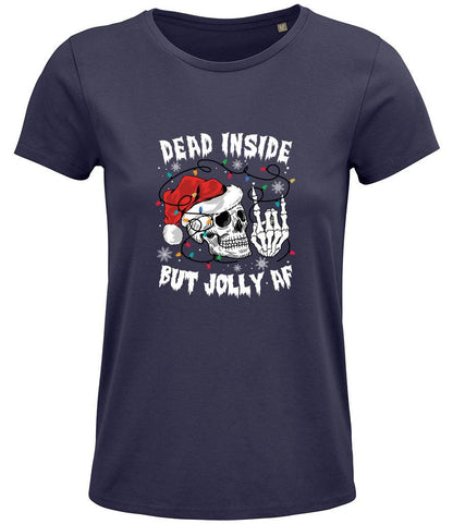 Dead inside by Jolly AF Ladies T-shirt