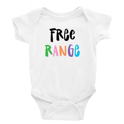 Free Range - Baby Bodysuit Baby onesie Unisex baby vest Baby shower gift baby clothing store Little Milk Monster Handmade