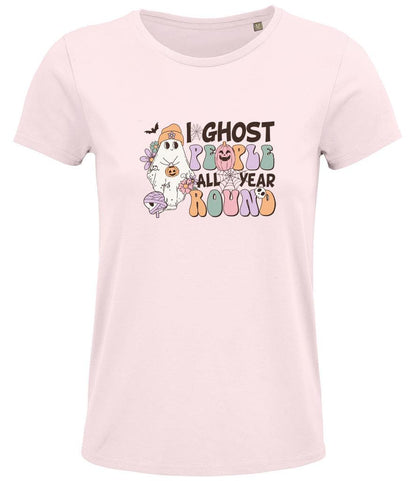 I ghost people all year around Ladies T-shirtI - Little Milk Monster United Kingdom England