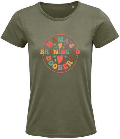 Mamas Boobery Ladies T-shirt